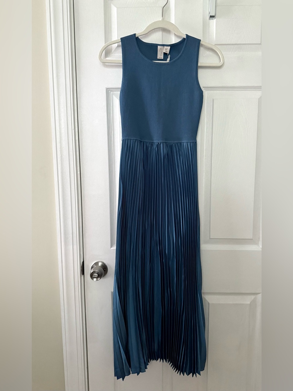 Pleated Maxi Dress